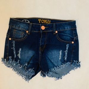 Toku Denim Stretch Jean Shorts